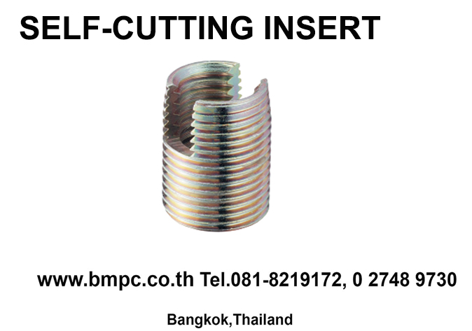Screw insert, Hole Ensat, Self cutting  holes insert, Solid bush insert, พุกฝังเกลียว, บูชเกลียวเหล็ก, EZ bush